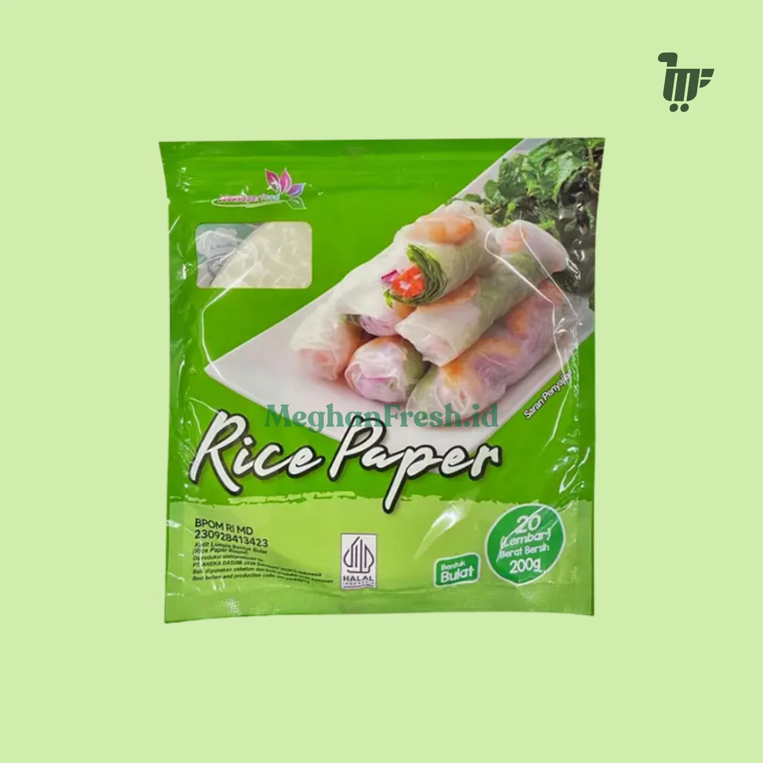 Rice Paper Bulat 300gr