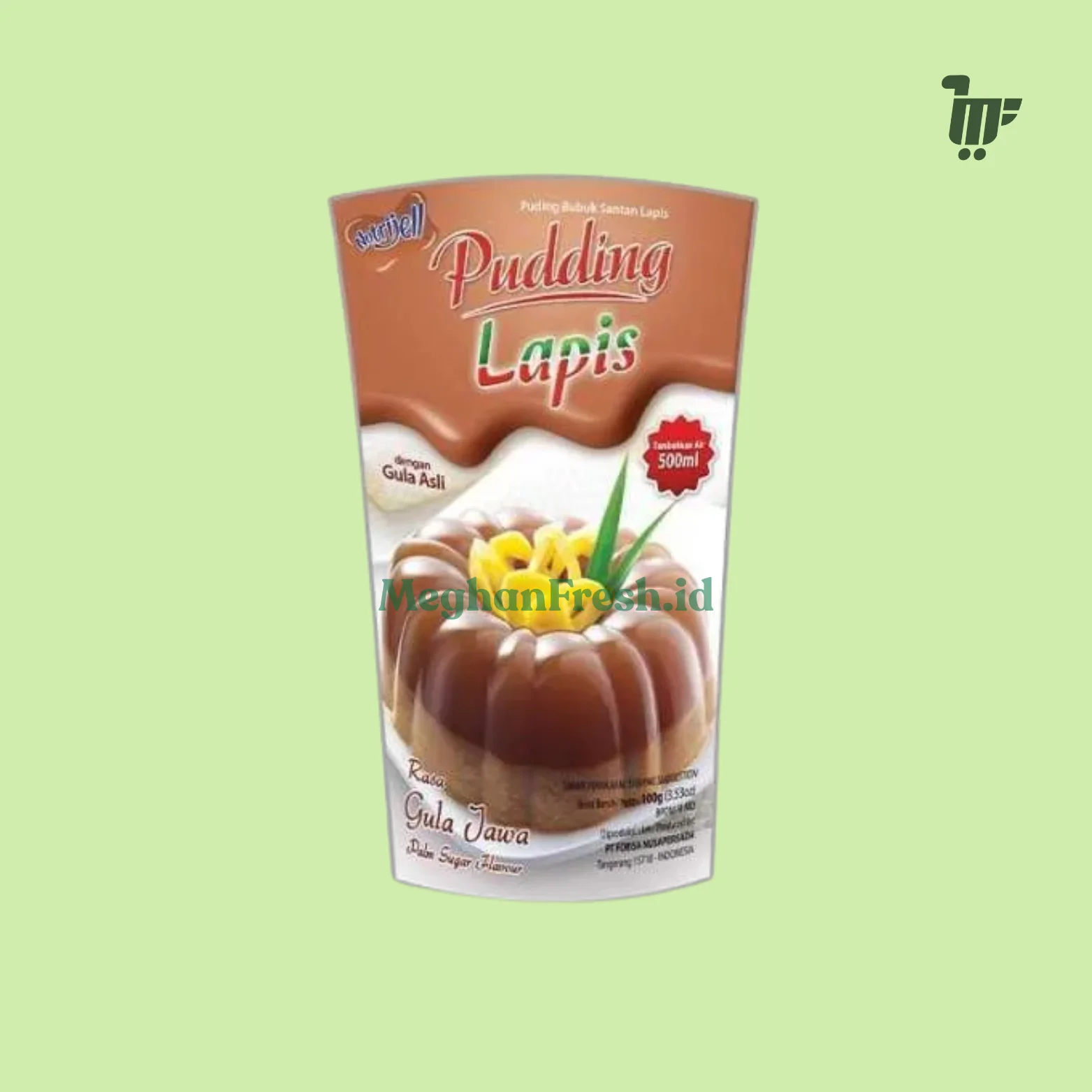 Nutrijell Pudding Lapis Gula Jawa 100gr